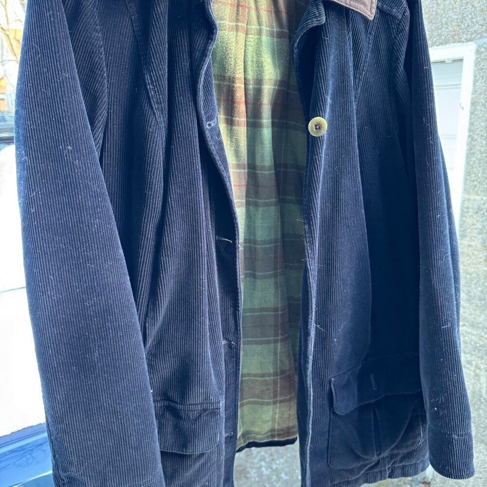 LL Bean corduroy barn coat